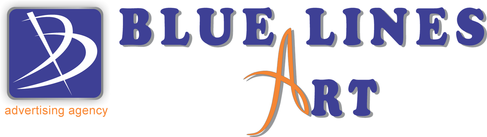 Blue Lines Art
