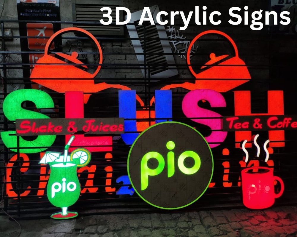 3D Acrylic Sign
