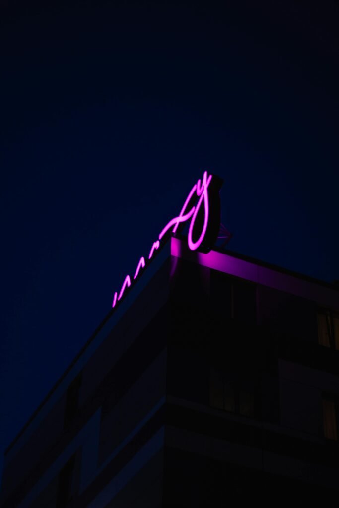 Custom neon sign for home decor