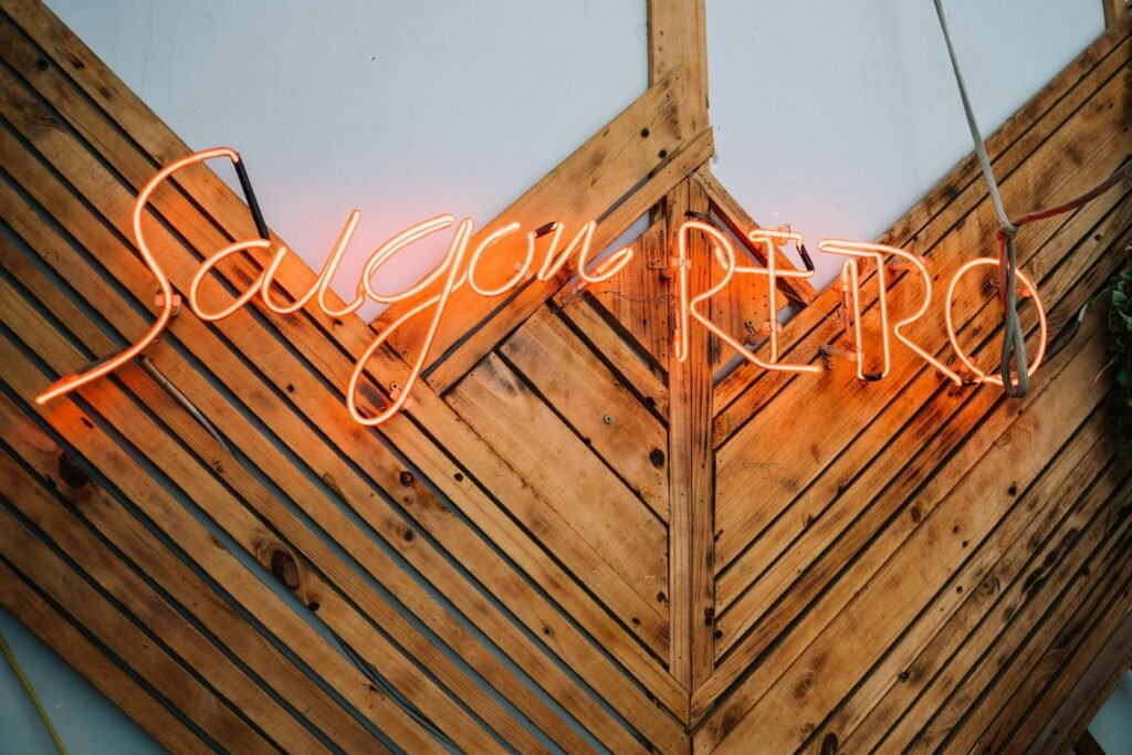 Weather-resistant Flux Glow Sign Board installed outdoors.”